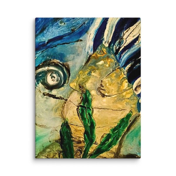 Nested Dream – Oceanic Spirit in Layers- Gallery Canvas Premium Print