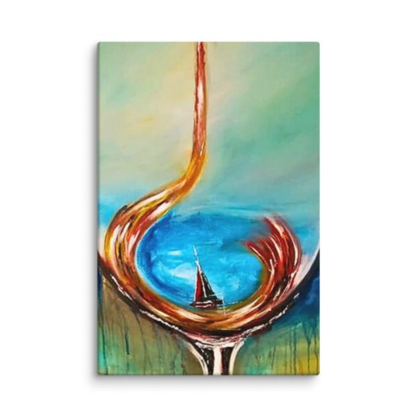 "Ride the Wave" Premium Gallery Wrap Print