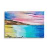 Peace calming abstract canvas wall art for living room – premium gallery wrapped neutral abstract canvas print, ready to hang