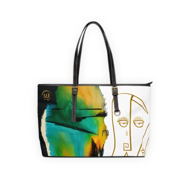 Nature Within – Abstract Feminine Art Vegan Leather Bag