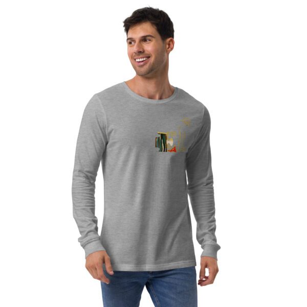 artistic long sleeve t-shirt premium unisex tee modern design