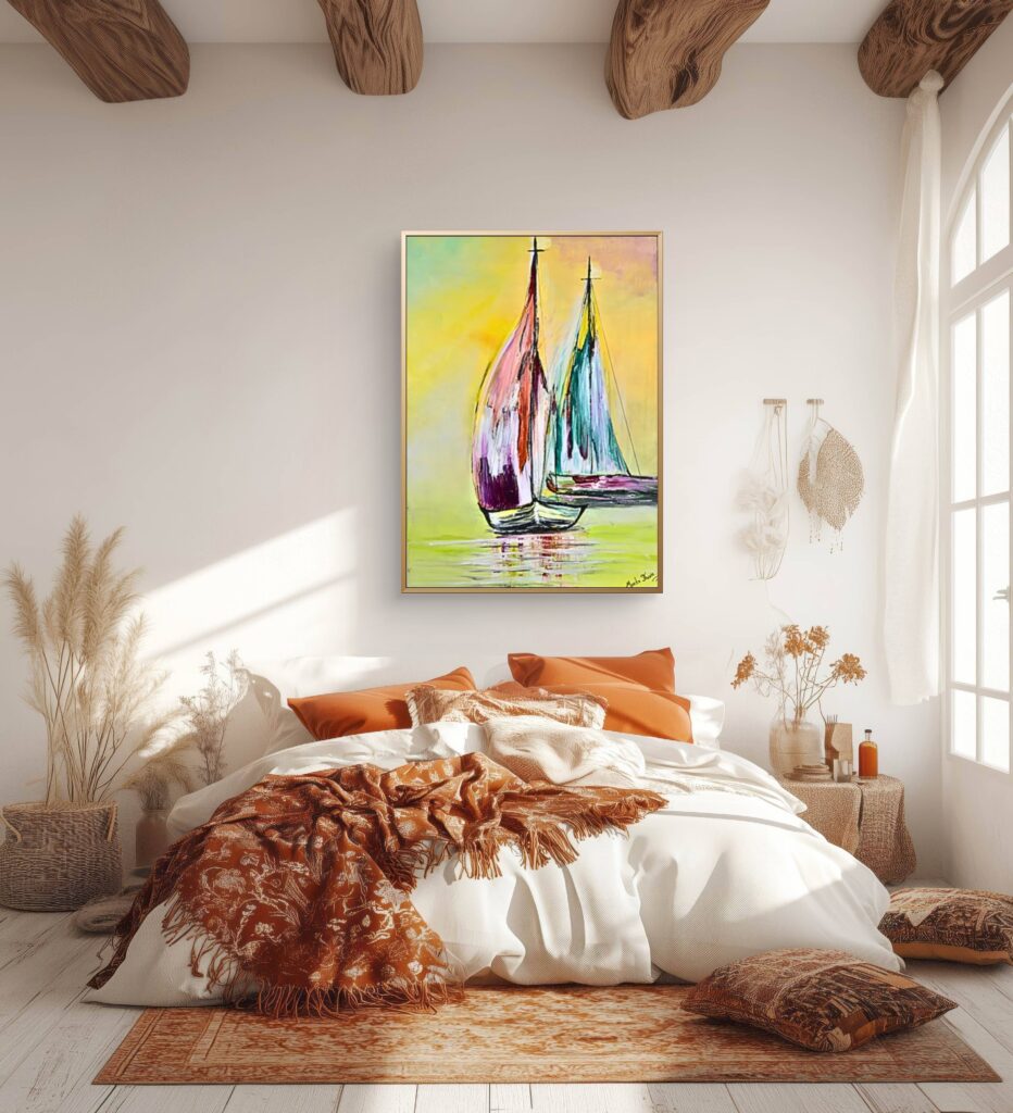 vastu tips for art in the bedroom minimalist calming wall art