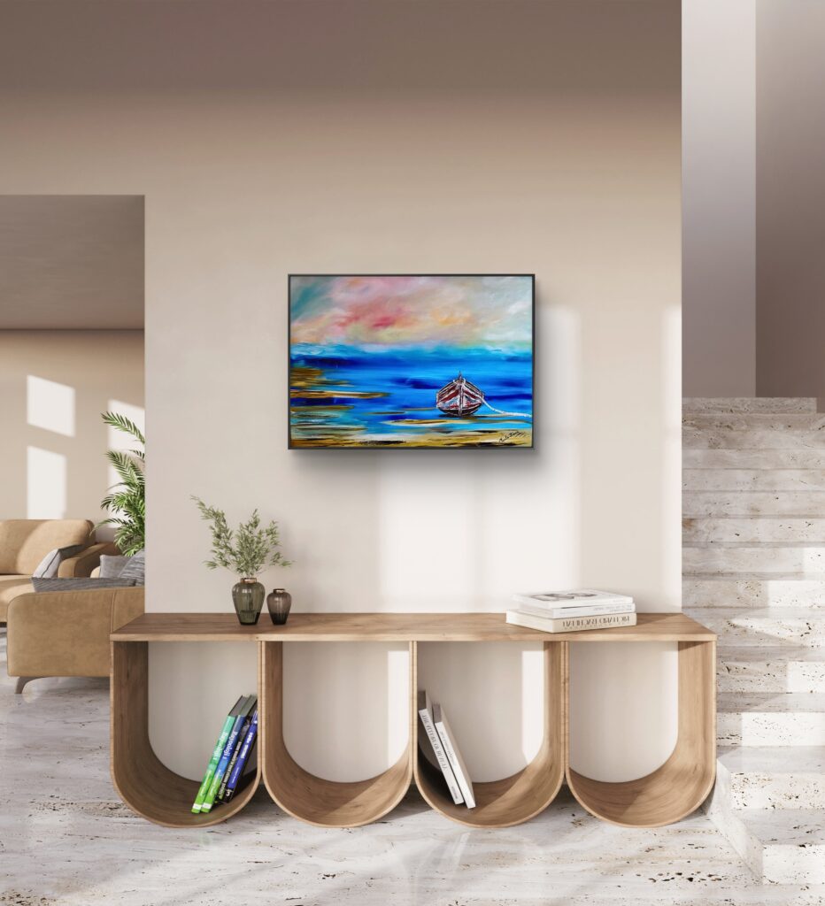 vastu tips for art in the bedroom calming abstract colors