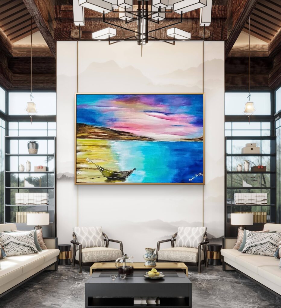 canvas prints vs framed prints canvas texture close up