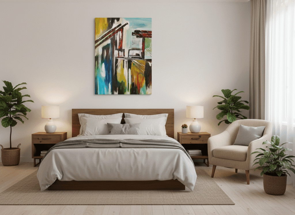 how to use art to transform your home interior bedroom decor