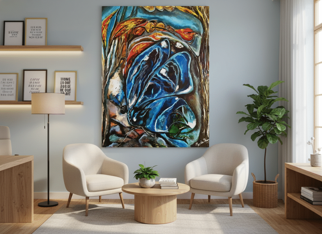 handmade vs printed wall art comparison
