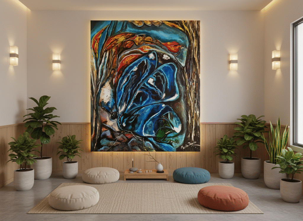 decorate your workspace with art