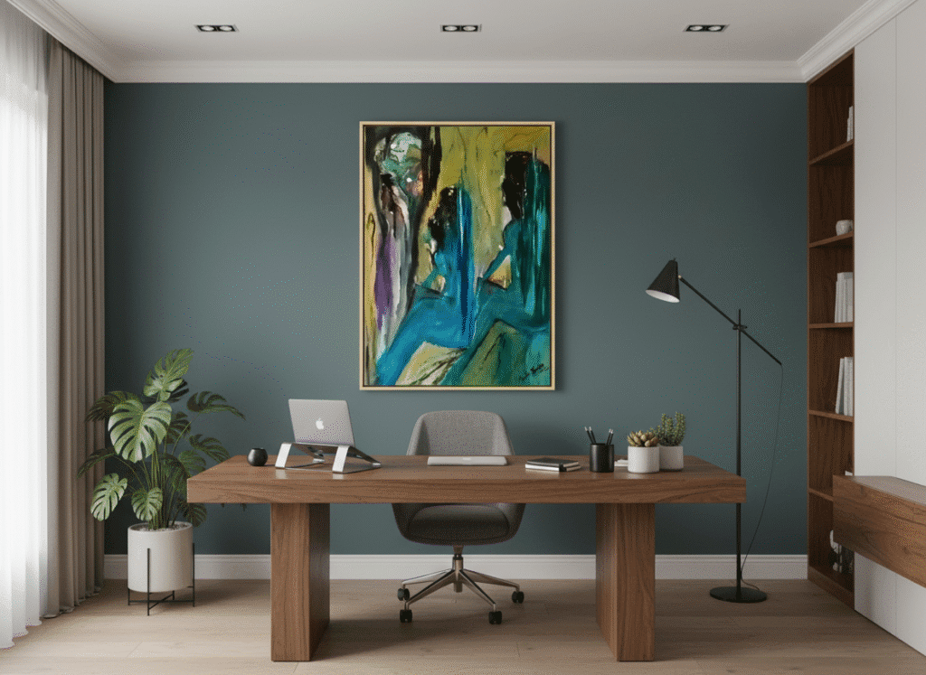 how to choose wall art for your home office