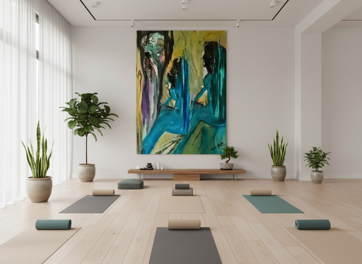 handmade vs digital art in interior design comparison