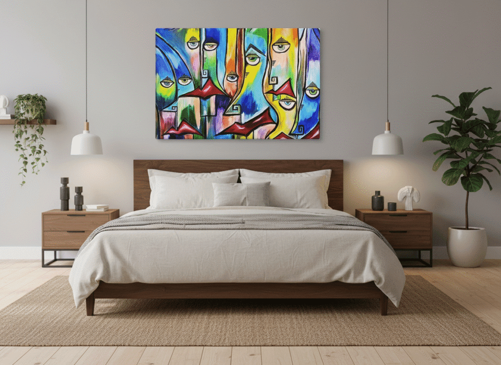 how to choose wall art for your home bedroom