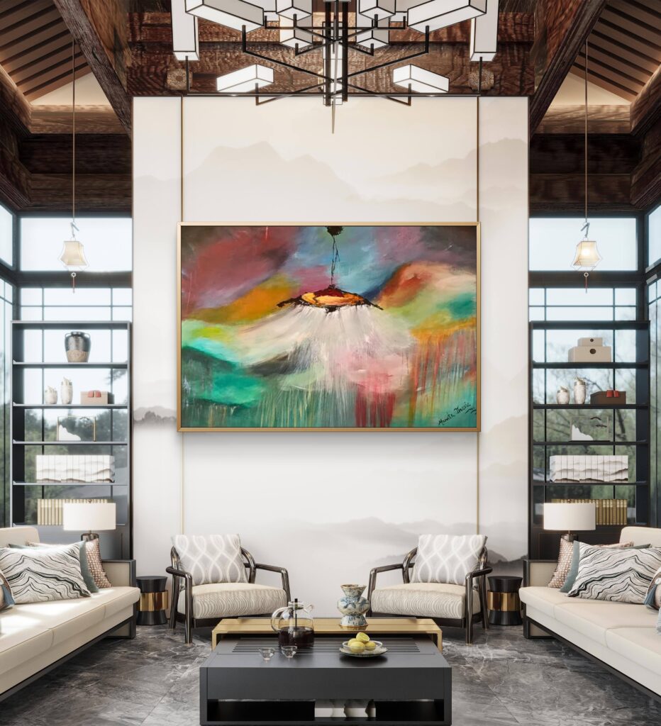 affordable wall art canvas print modern living room